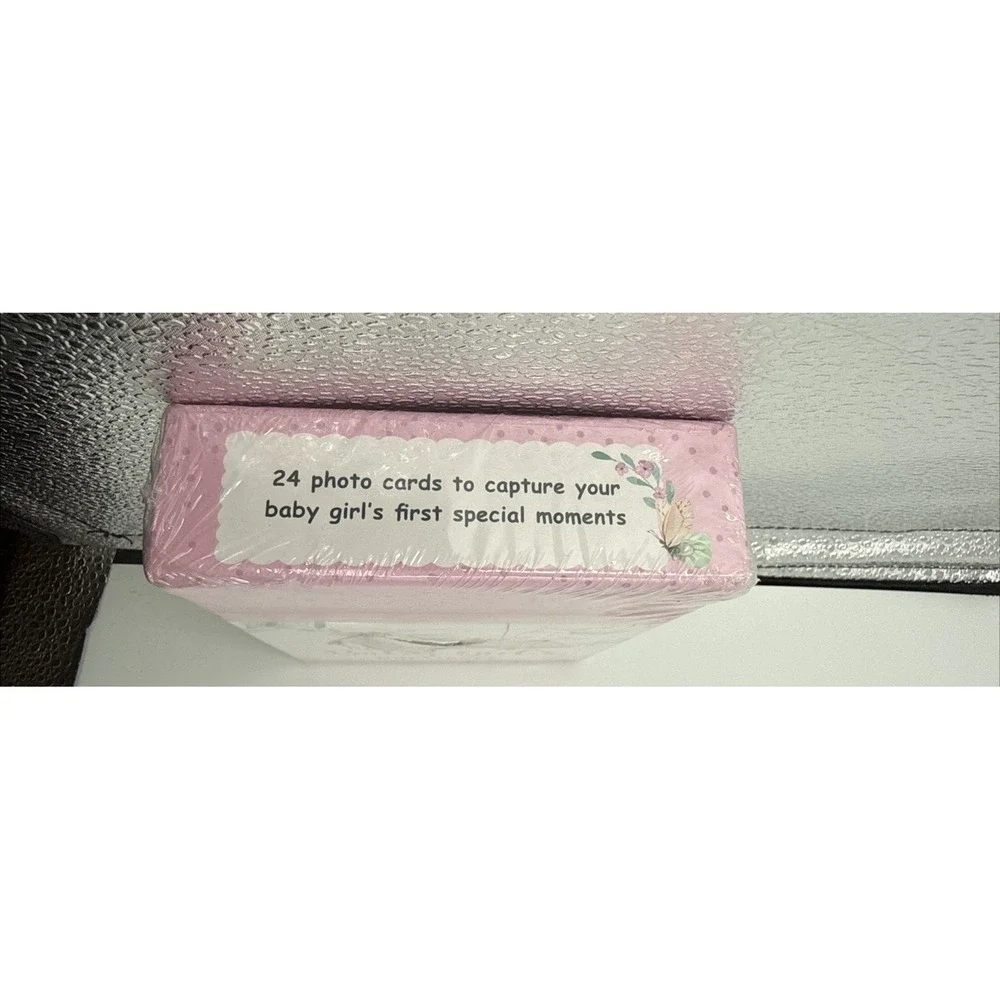 My Baby Girls Milestones 24 Photo Cards to Capture Your Baby's First New Sealed - Picture 3 of 5